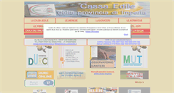 Desktop Screenshot of cassaedileimperia.it